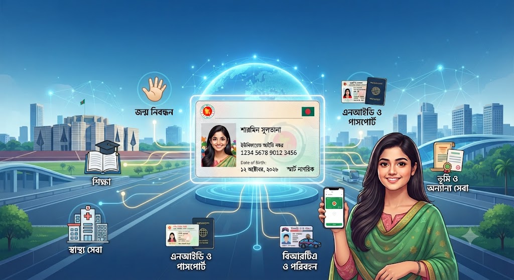 জন্ম থেকে মৃত্যু, এক আইডিতেই সব সেবা!