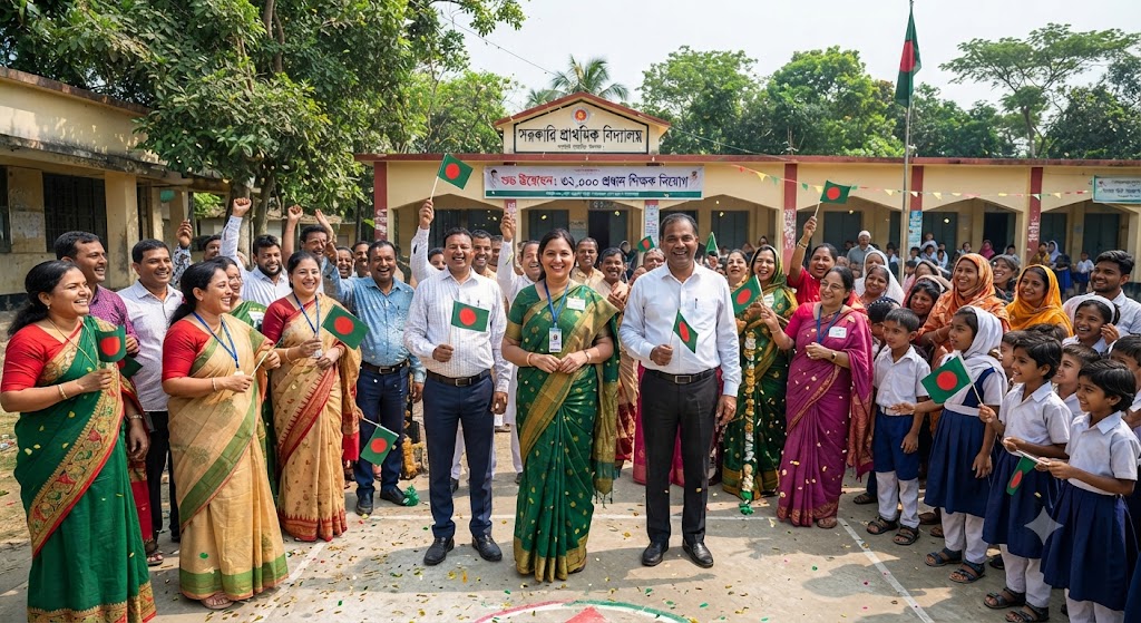৩২ হাজার প্রাথমিক বিদ্যালয়ে প্রধান শিক্ষক নিয়োগে বাধা কাটল