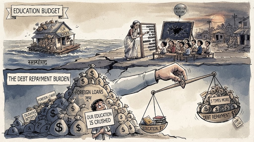 UN Report: Debt Repayment Outpaces Education Spending